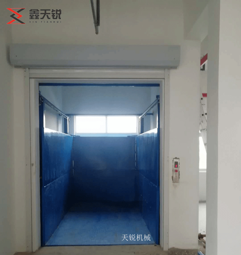 乐山上货专用导轨式升降货梯